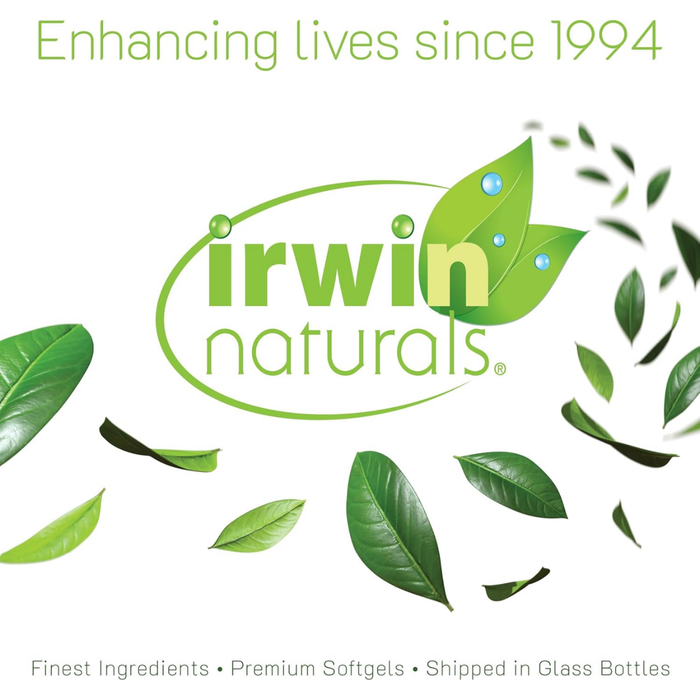 Mega Complejo B de Absorción Avanzada + energía (60 softgels), Irwin Naturals