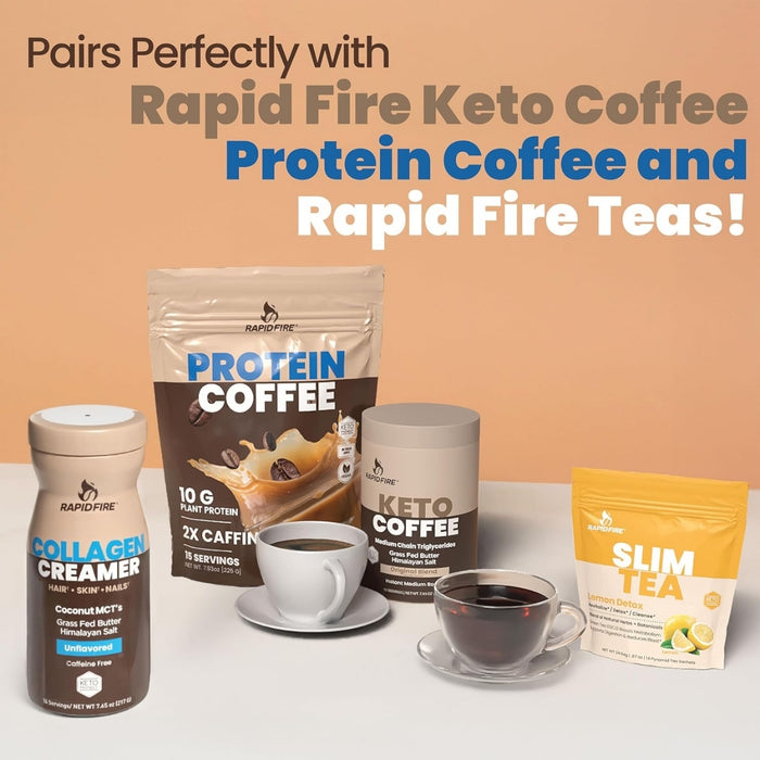 Café KETO Sabor Avellana Rapid Fire® (225 g), Windmill