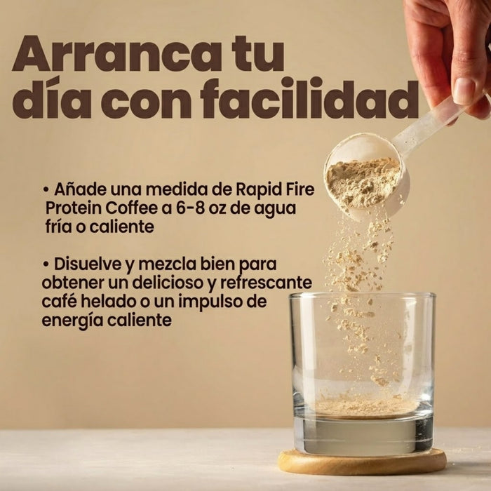 Café con Proteína 10 g Sabor Avellana Rapid Fire® (225 g), Windmill