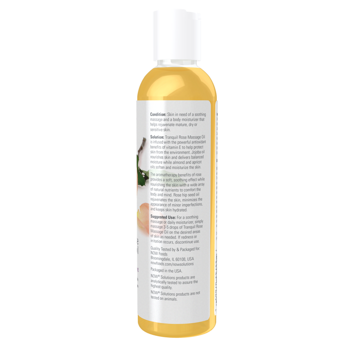 Aceite para Masaje Rosa Tranquila (8 fl oz 237 ml)