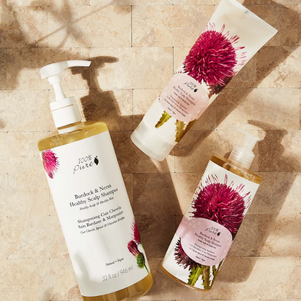 Shampoo para Cuero Cabelludo Sensible (8 fl oz 236 ml), 100% Pure