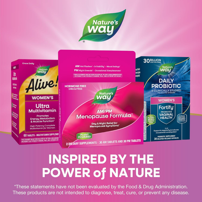 Salud en la Menopausia AM/PM (30 tabletas) | Nature's Way