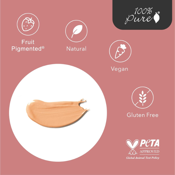 Crema Hidratante con Color Fruit Pigmented® White Peach (1 fl oz 30 ml), 100% Pure