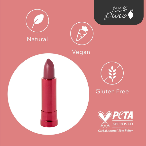 Labial Hidratante con Aceite de Granada y Fruit Pigmented® Black Rose (0.15 oz 4.5 g), 100% Pure