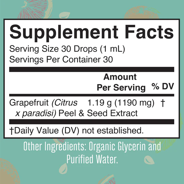 Semillas de Toronja, Liquido (1 fl oz 30ml), Mary Ruth´s