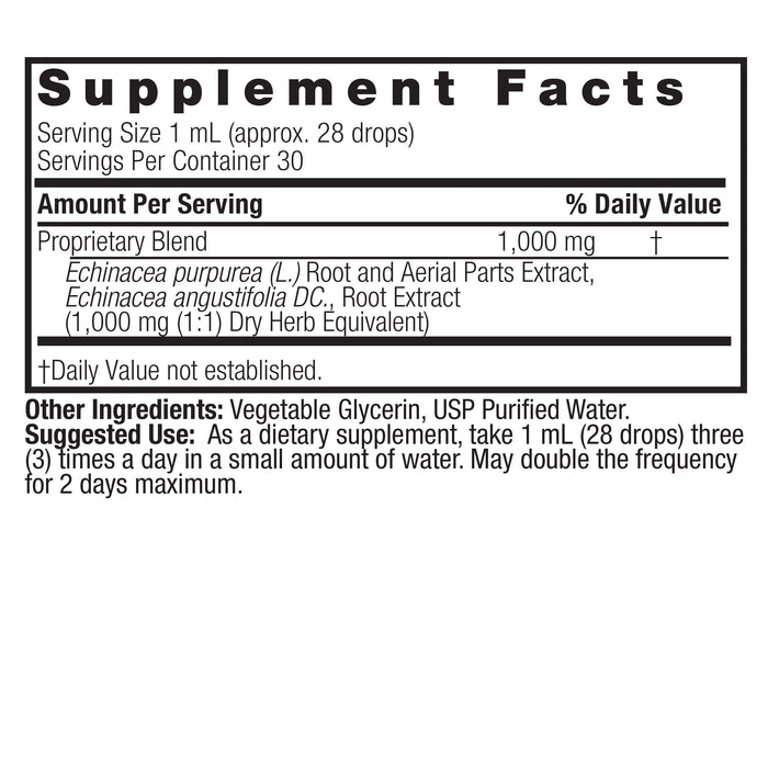 Equinacea 1000 mg (30 ml), Nature's Answer