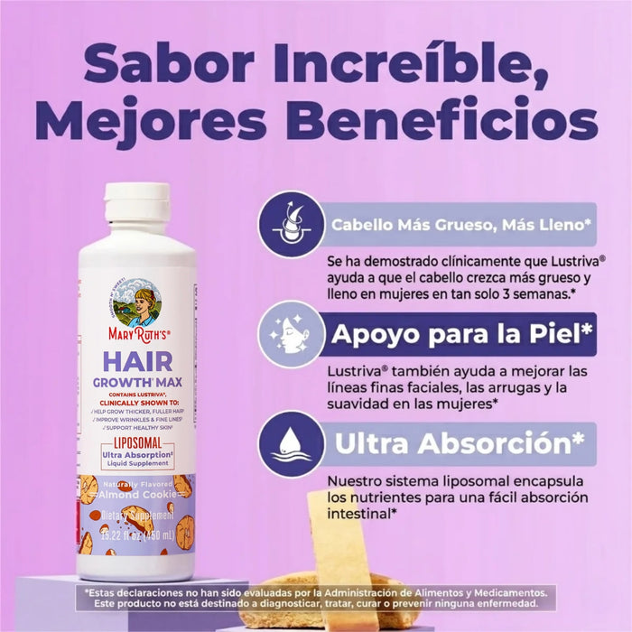 Kit #29 Crecimiento del Cabello y Estimulación de Colágeno, MaryRuth's