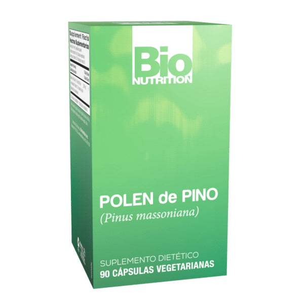 EX Polen De Pino 1,500 Mg (90 Capsulas), Bio Nutrition