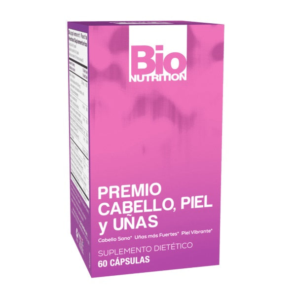 Cabello Piel y Uñas (60 caps), Bio Nutrition