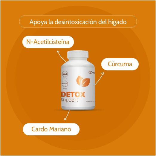 Desintoxicación, Detox Support (60 caps), NutriADN