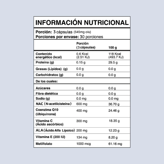 Apoyo a la Fertilidad, Fertility Support (90 caps), NutriADN