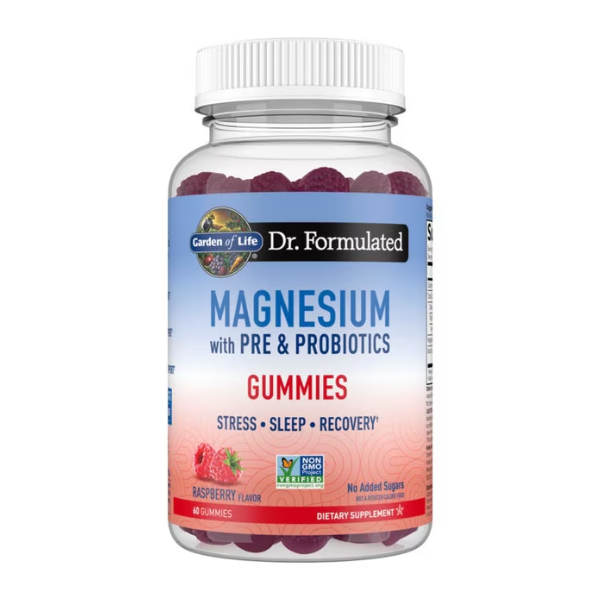 Magnesio con Pre y Probioticos (60 Gomitas), Garden of Life