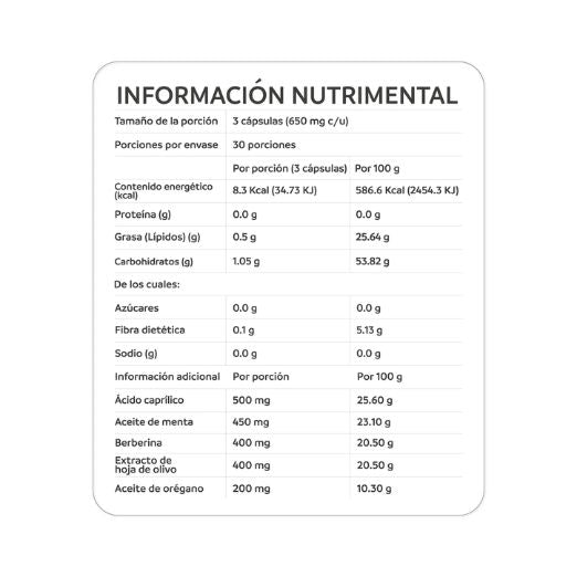 Salud Intestinal, Gut Support (60 caps), NutriADN