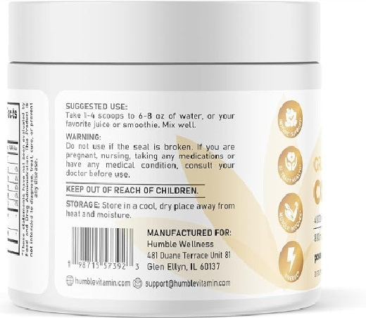 Calostro Bovino 4000 mg (3.5 oz 100 g), Humble