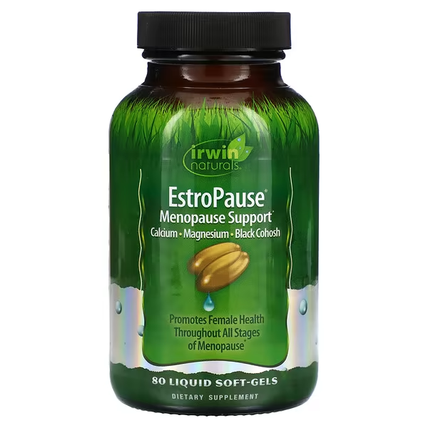 Soporte para la Menopausia EstroPause (80 softgels), Irwin Naturals