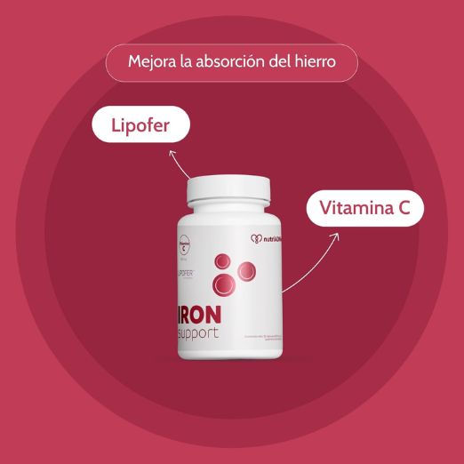 Absorción de Hierro, Iron Support (60 caps), NutriADN