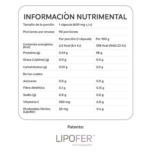 Absorción de Hierro, Iron Support (60 caps), NutriADN