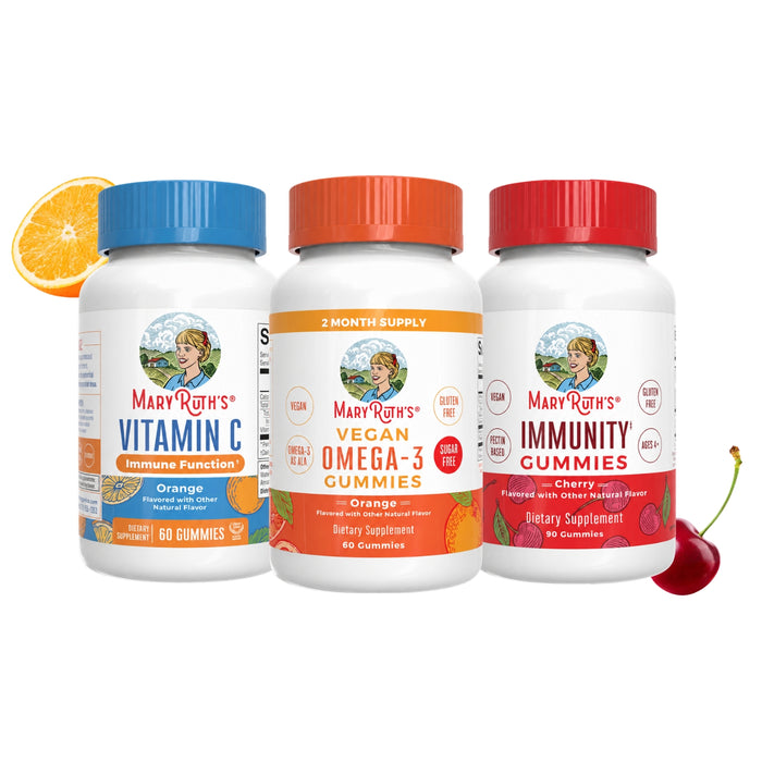 KIT #14 Inmunidad + Omega-3 + Vitamina C, MaryRuth's