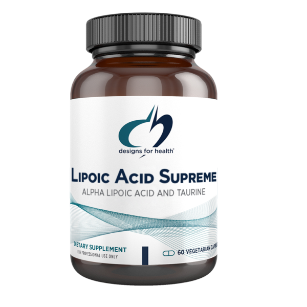 Acido Lipoico Supremo 300 mg (60 veg caps), Designs for Health