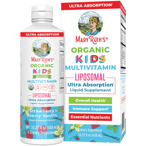 Multivitaminico Liposomal para Niños (15.22 fl oz 450 ml), Mary Ruth's