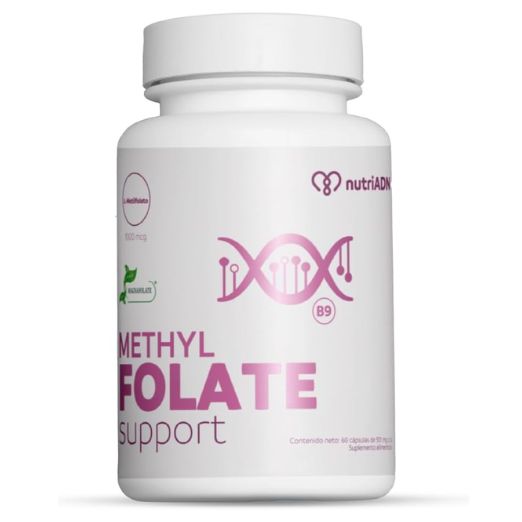 Salud Hormonal Femenina, Methyl Folate Support (60 caps), NutriADN