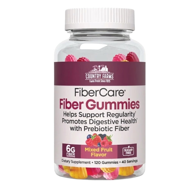 Probiótico con Fibra Sabor Frutal Country Farms® (120 gomitas), Windmill