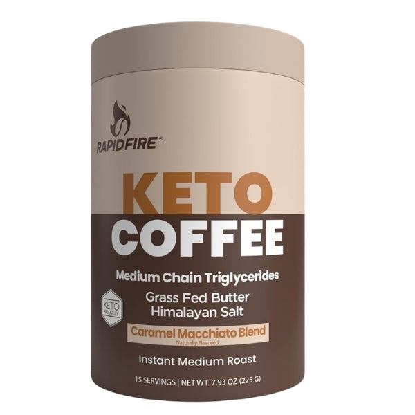 Café KETO Sabor Caramel Macchiato Rapid Fire® (225 g), Windmill