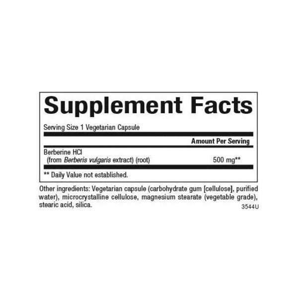 WellBetX® Berberina 1000 mg (120 vcap), Natural Factors