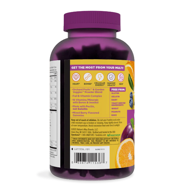 Multivitamínico para Mujeres Alive!® (130 gomitas), Nature's Way