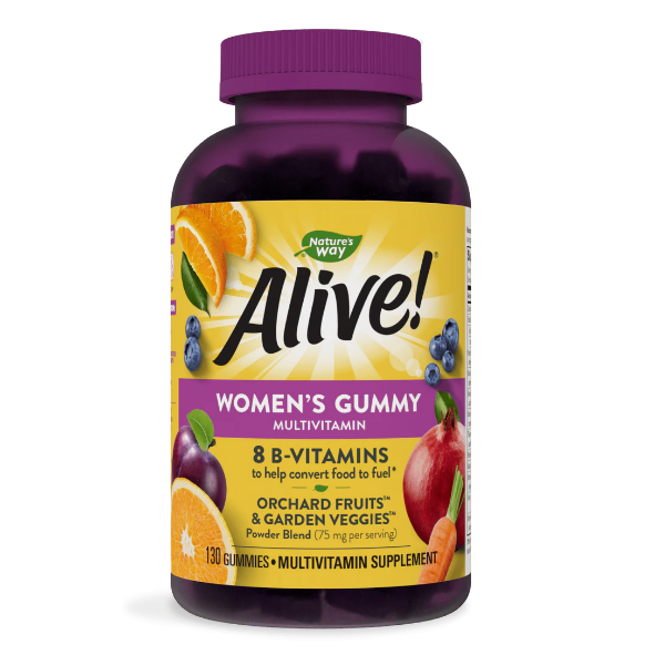 Multivitamínico para Mujeres Alive!® (130 gomitas), Nature's Way