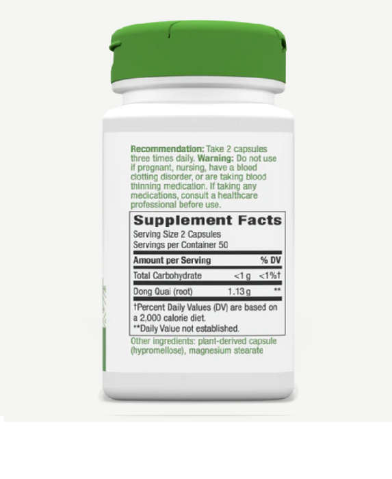 EX Raiz Dong Quai  1300 mg (100 veg caps), Nature´s Way