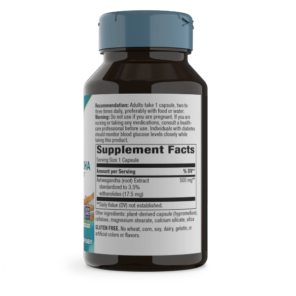 Ashwagandha 500 mg (60 veg caps), Nature's Way