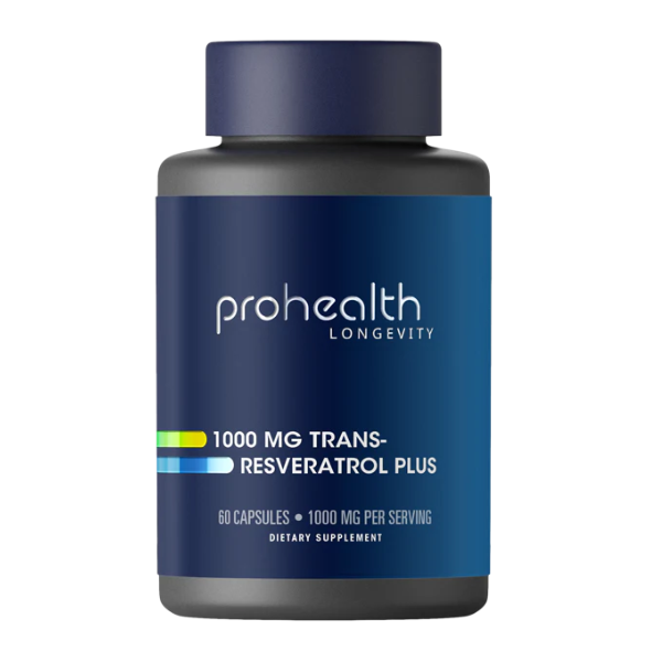 Trans Resveratrol Plus 1000 mg  (60 caps), ProHealth