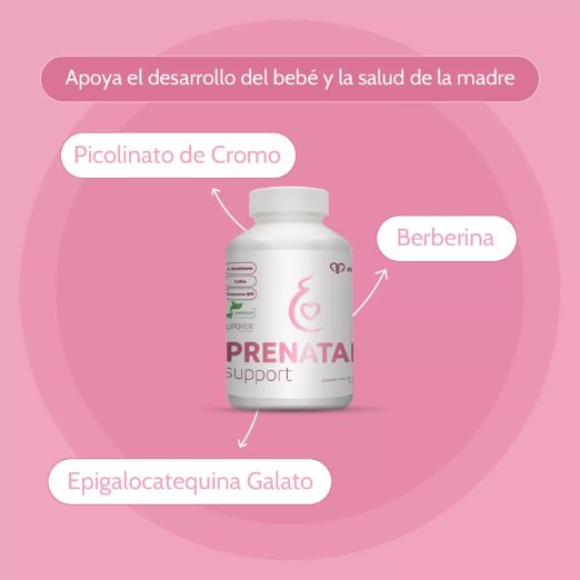 Apoyo Prenatal, Prenatal Support (90 caps), NutriADN