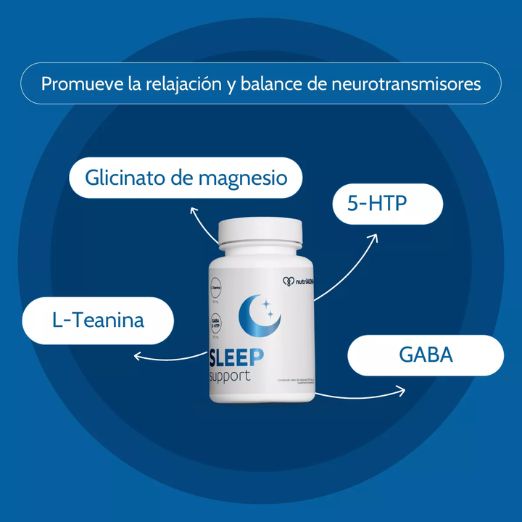 Apoyo para Dormir, Sleep Support (60 caps), NutriADN