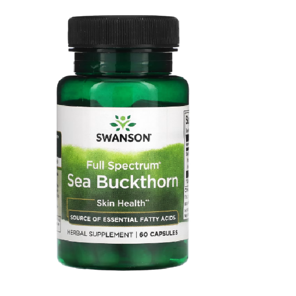 Antioxidante, Full Spectrum Sea Buckthorn 400 mg (60 Caps), Swanson