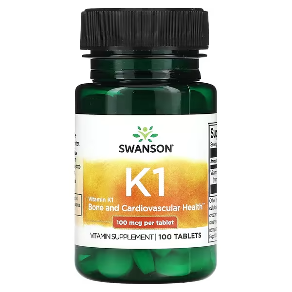 Vitamina K1 100 mcg (100 tabs), Swanson