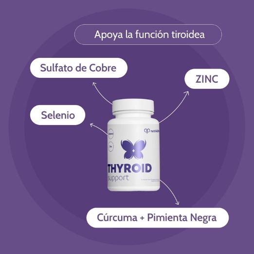 Apoyo al Tiroides, Thyroid Support (60 caps), NutriADN