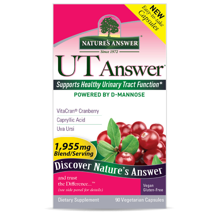 Apoyo Urinario UT Answer 1955 mg (90 caps), Nature's Answer
