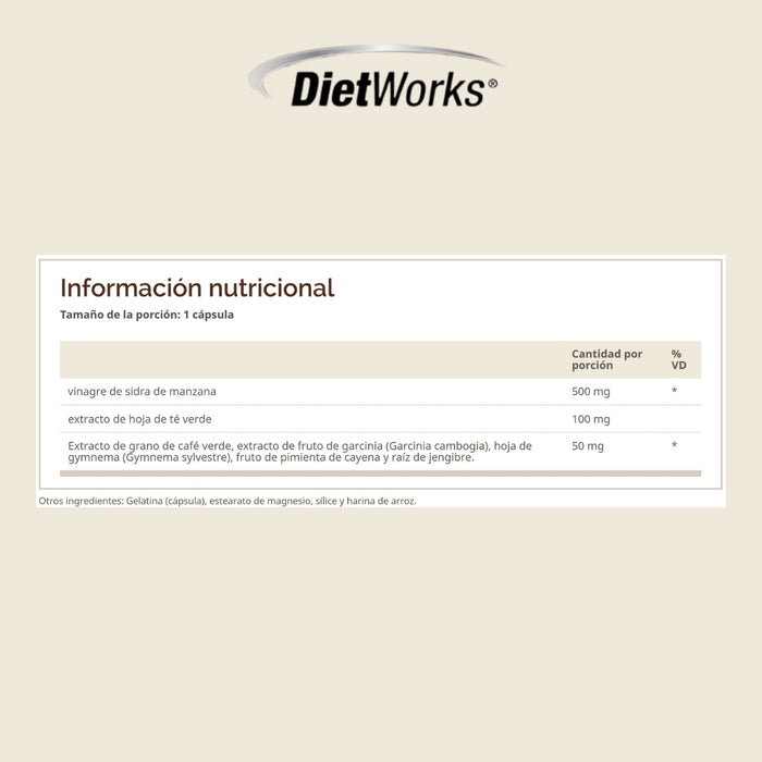 Sidra de Manzana Cider Trim, DietWorks® (120 caps), Windmill