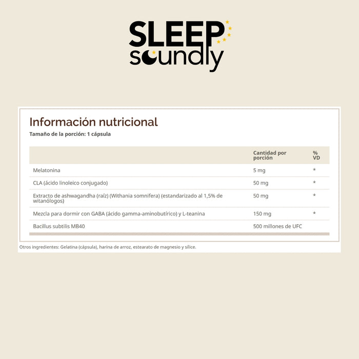 Descansa y Adelgaza Sleep Soundly® (30 caps), Windmill