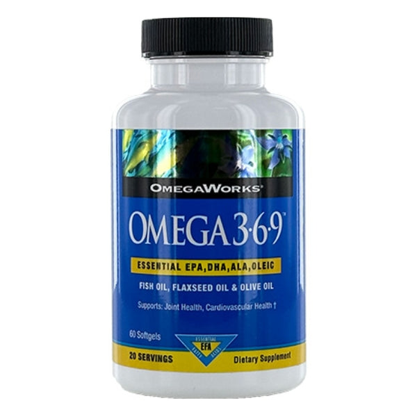 Omega 3-6-9 OmegaWorks® (60 softgels), Windmill
