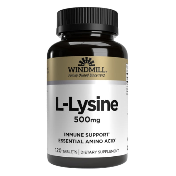 L-lisina 500 mg (120 tabs), Windmill