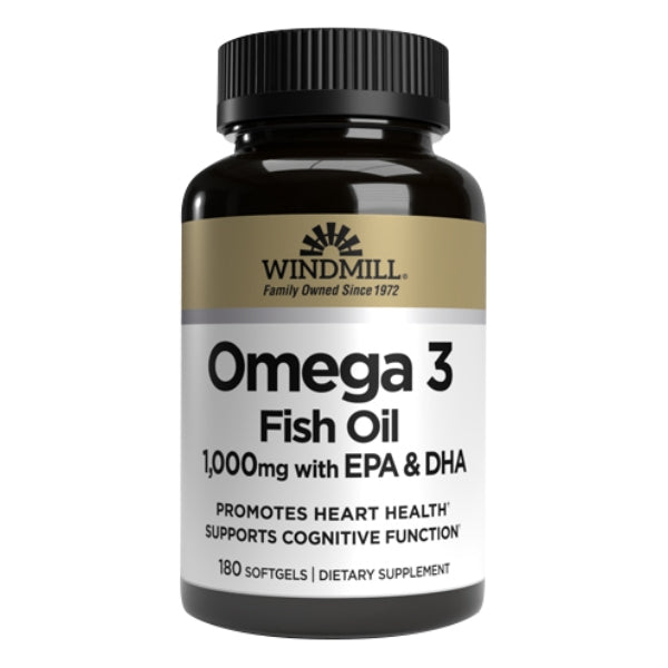 Omega-3 1000 mg EPA y DHA (180 softgels), Windmill