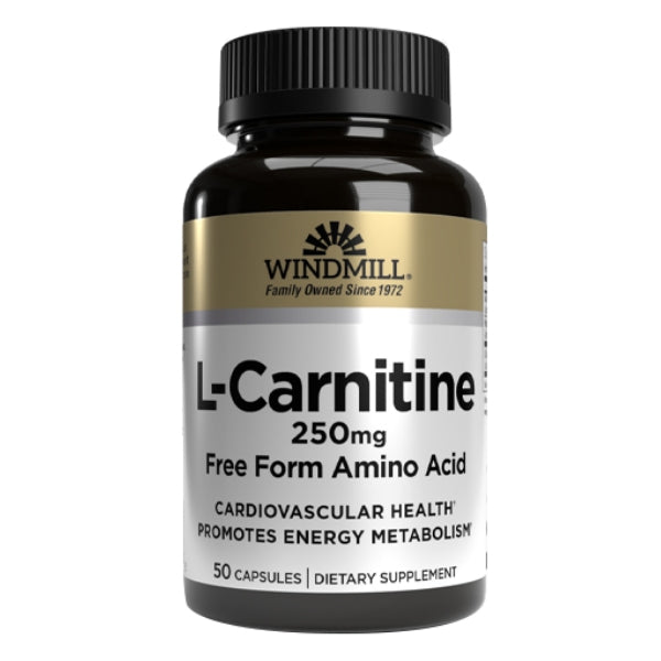 L-Carnitina 250 mg (50 caps), Windmill