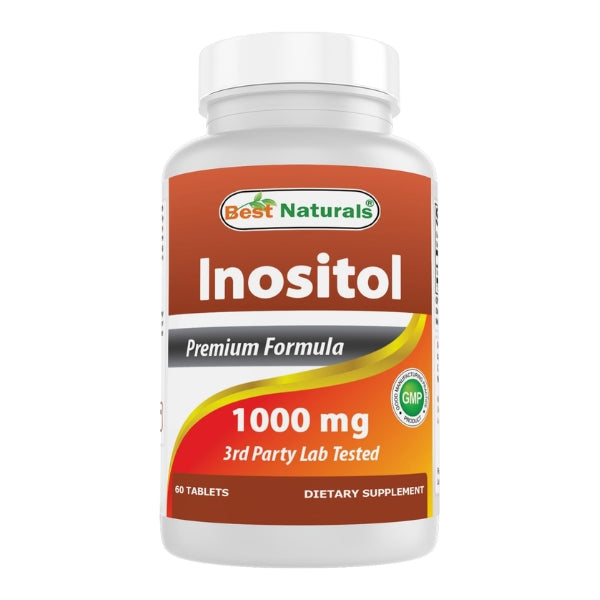 Inositol 1000 mg (60 tabs), Best Naturals