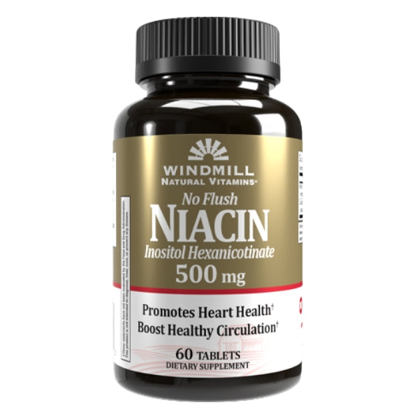 Niacina 500 mg (60 tabs), Windmill