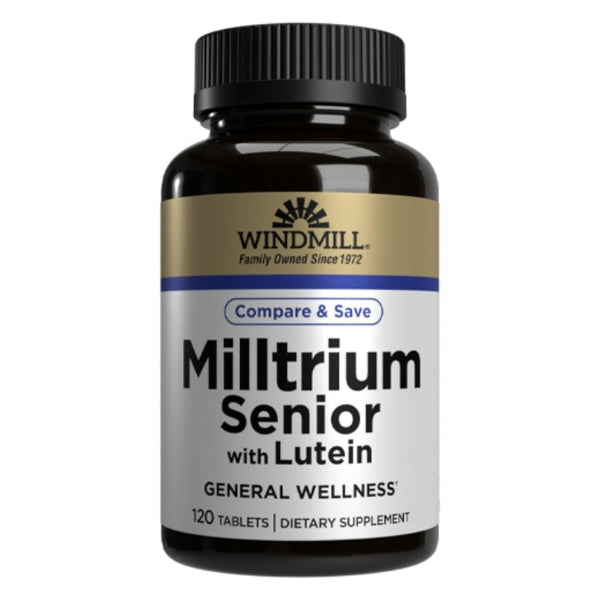 Multivitamínico con Luteina, Milltrium Senior (120 tabs), Windmill