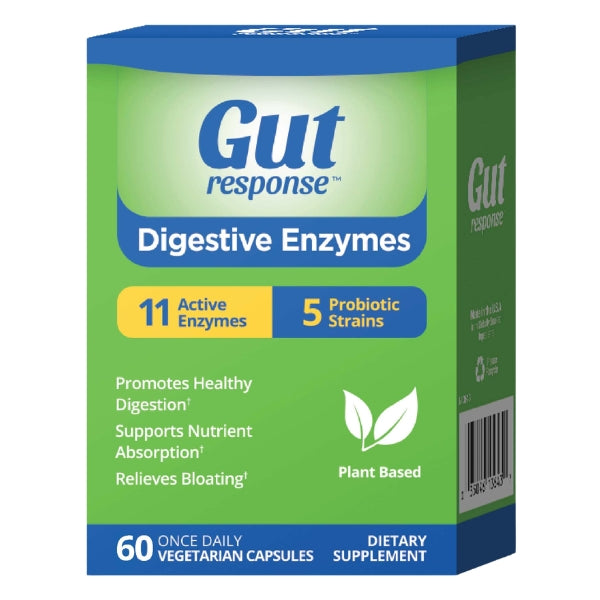 Enzimas Digestivas GUT response™ (60 veg caps), Windmill