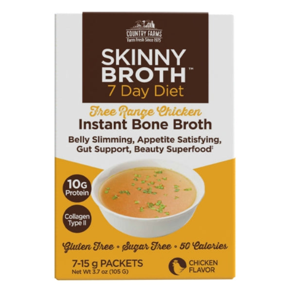 Caldo de Pollo Instantáneo Country Farms® (105 g), Windmill